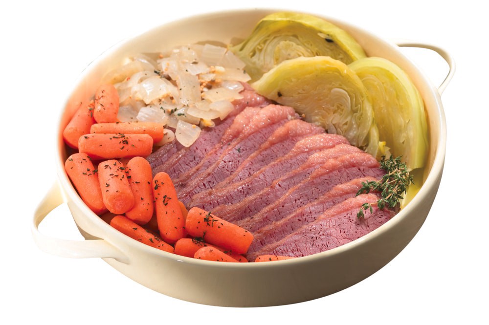 slide 1 of 1, Kroger Corned Beef Point Cut, per lb