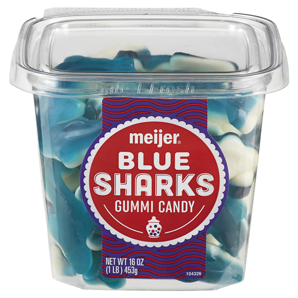 slide 1 of 2, Meijer Blue Sharks, 16 oz
