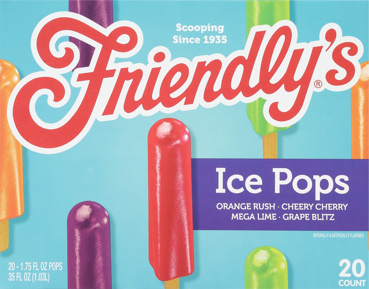 slide 8 of 9, Friendly's Crayola Color Me Ice Pops, 20 ct; 1.75 fl oz