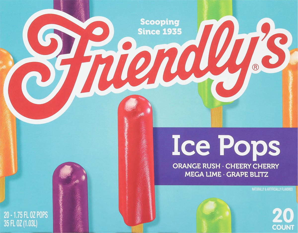 slide 3 of 9, Friendly's Crayola Color Me Ice Pops, 20 ct; 1.75 fl oz