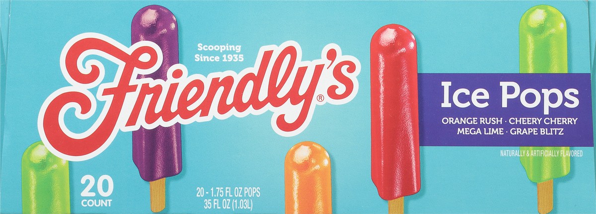 slide 2 of 9, Friendly's Crayola Color Me Ice Pops, 20 ct; 1.75 fl oz