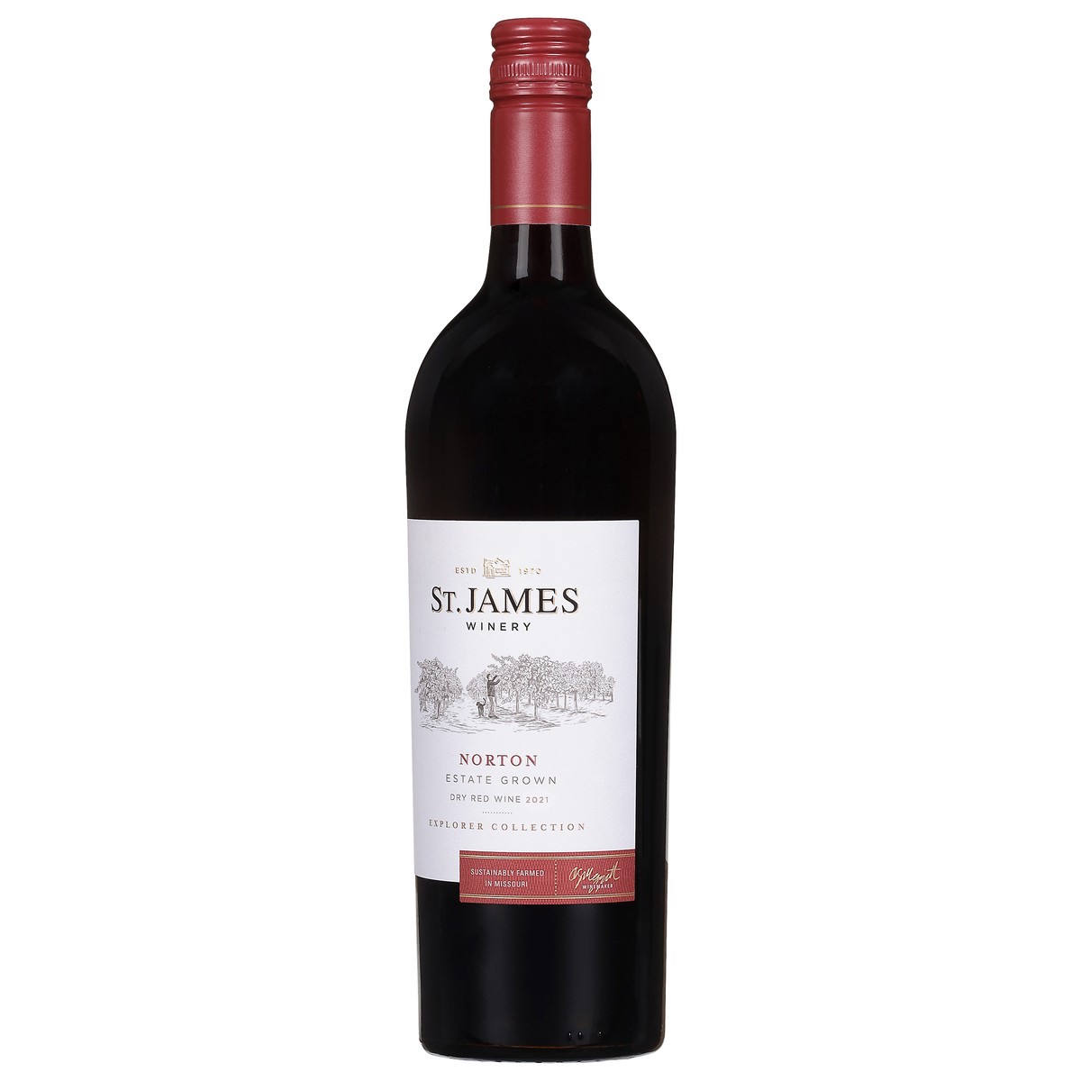 slide 3 of 9, St. James Winery Explorer Collection Norton 750 ml, 750 ml