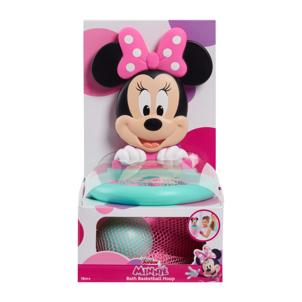 slide 1 of 1, Just Play Disney Junopr Minnie Basketball Bath Hoop, 1 ct