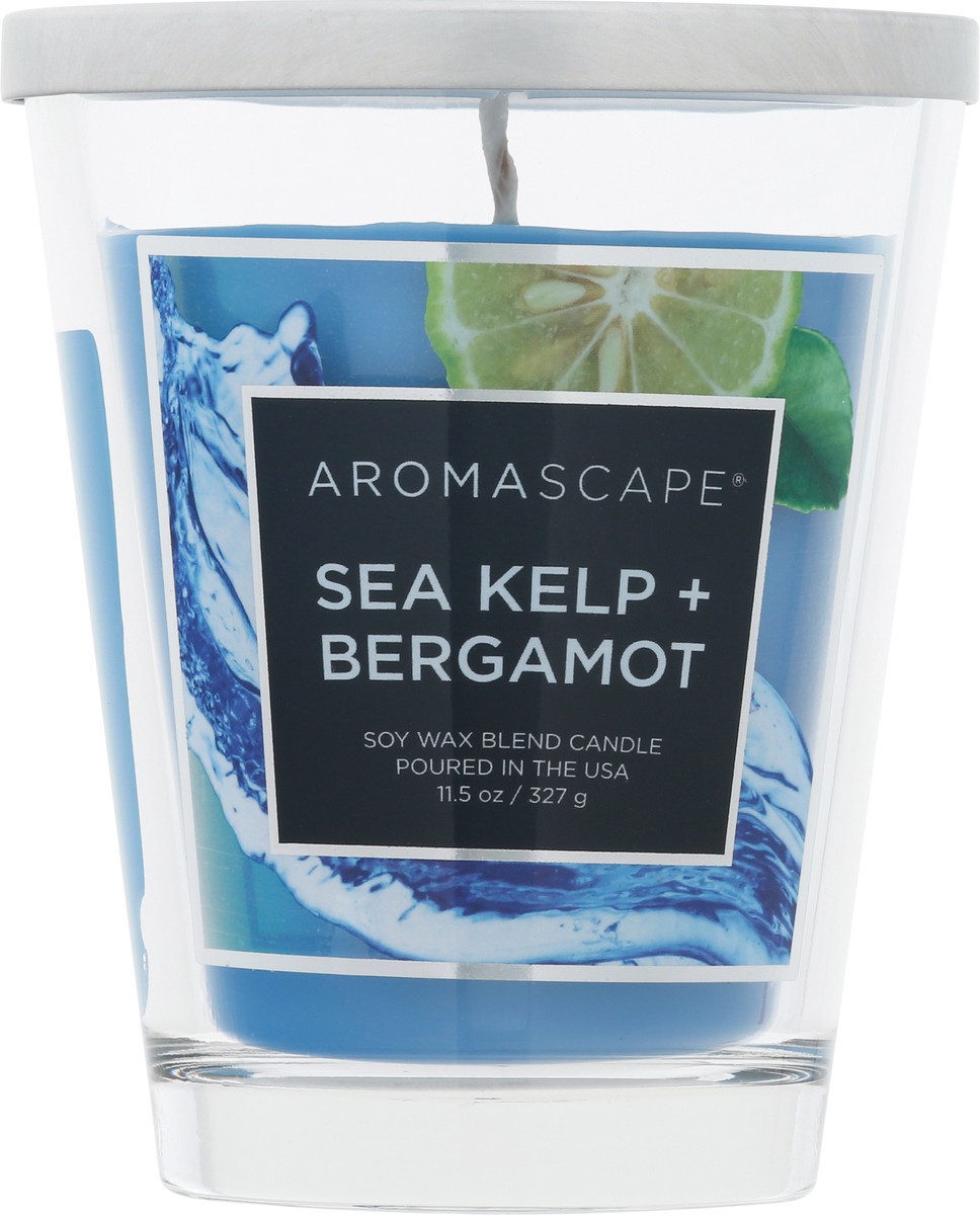 slide 4 of 11, Aromascape Soy Wax Blend Sea Kelp + Bergamot Candle 1 ea, 1 ct