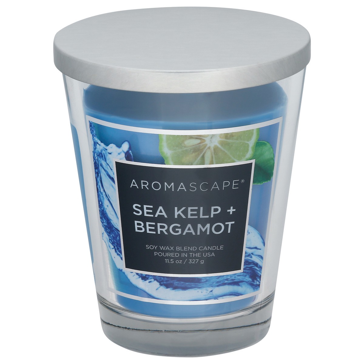 slide 10 of 11, Aromascape Soy Wax Blend Sea Kelp + Bergamot Candle 1 ea, 1 ct