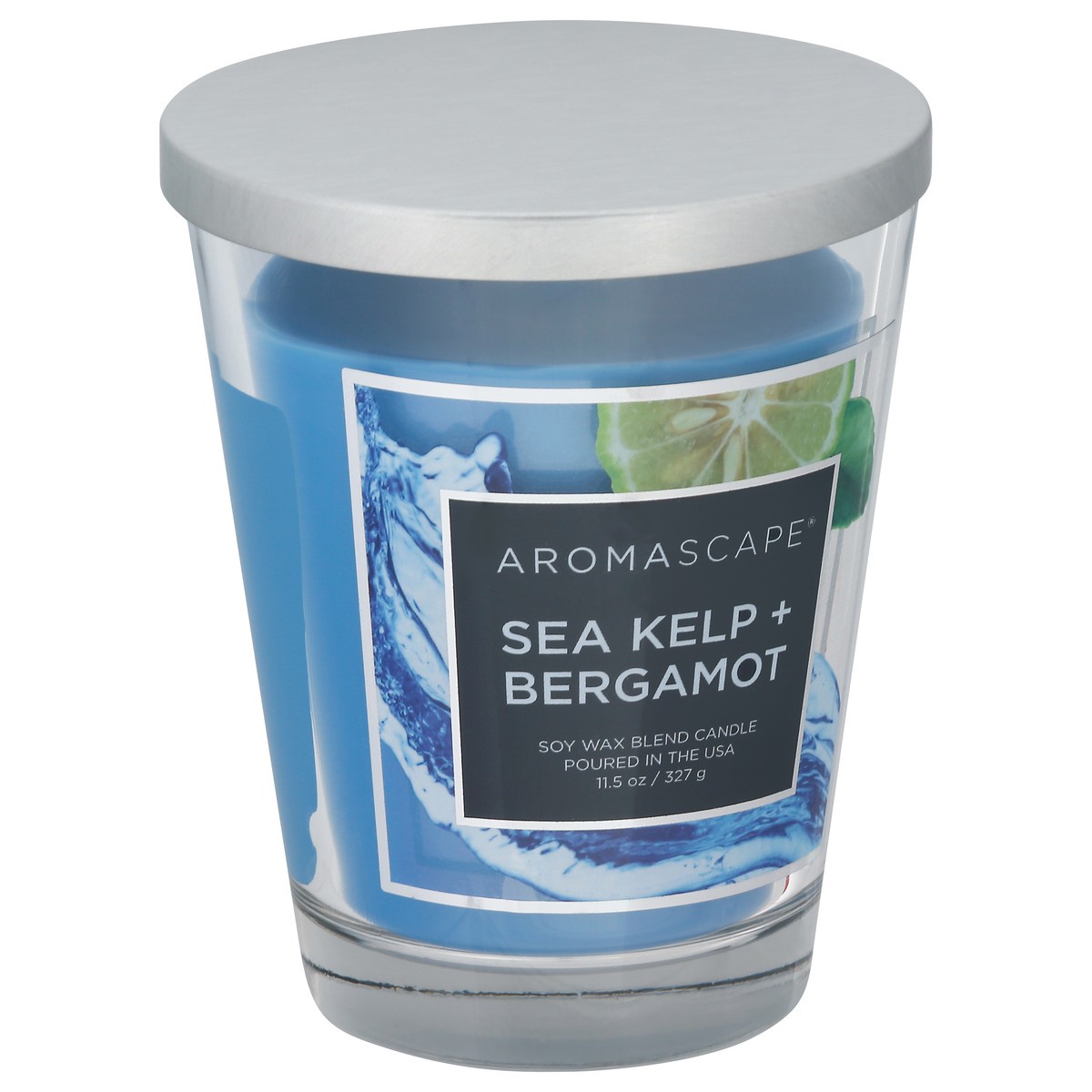 slide 11 of 11, Aromascape Soy Wax Blend Sea Kelp + Bergamot Candle 1 ea, 1 ct