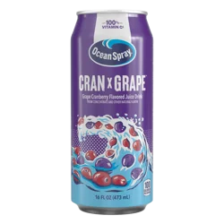 Ocean Spray Cranberry Grape Juice Drink Can