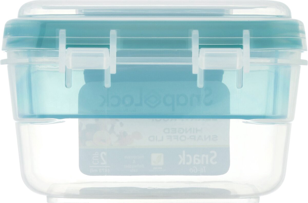 slide 2 of 12, Snap Lock Snack To-Go Container 1 ea, 1 ct