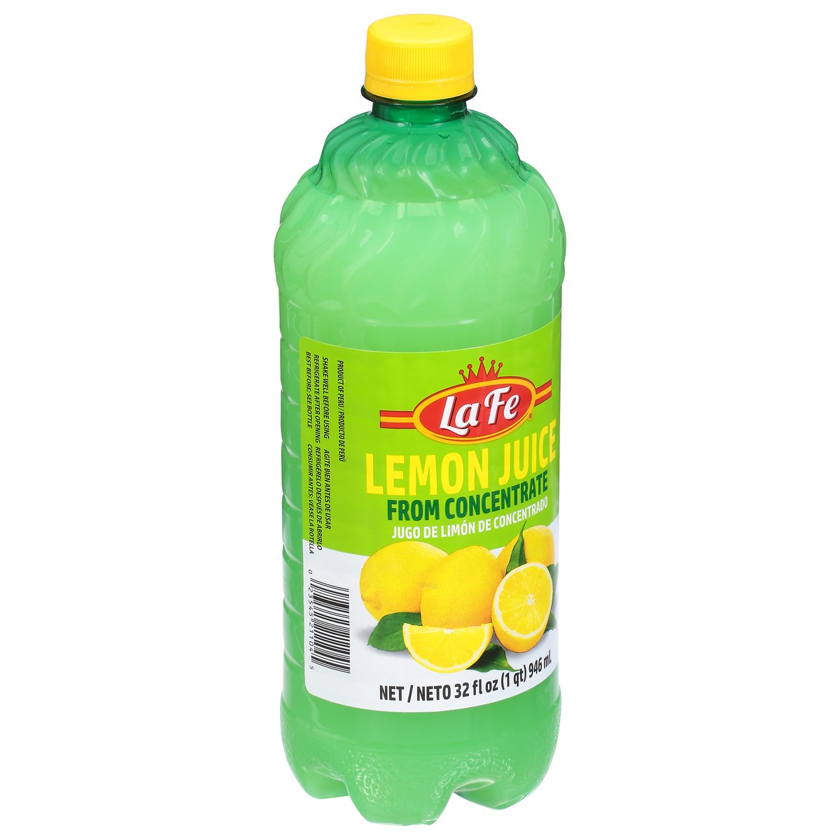 slide 2 of 11, La Fe Lemon Juice 32 fl oz, 32 fl oz