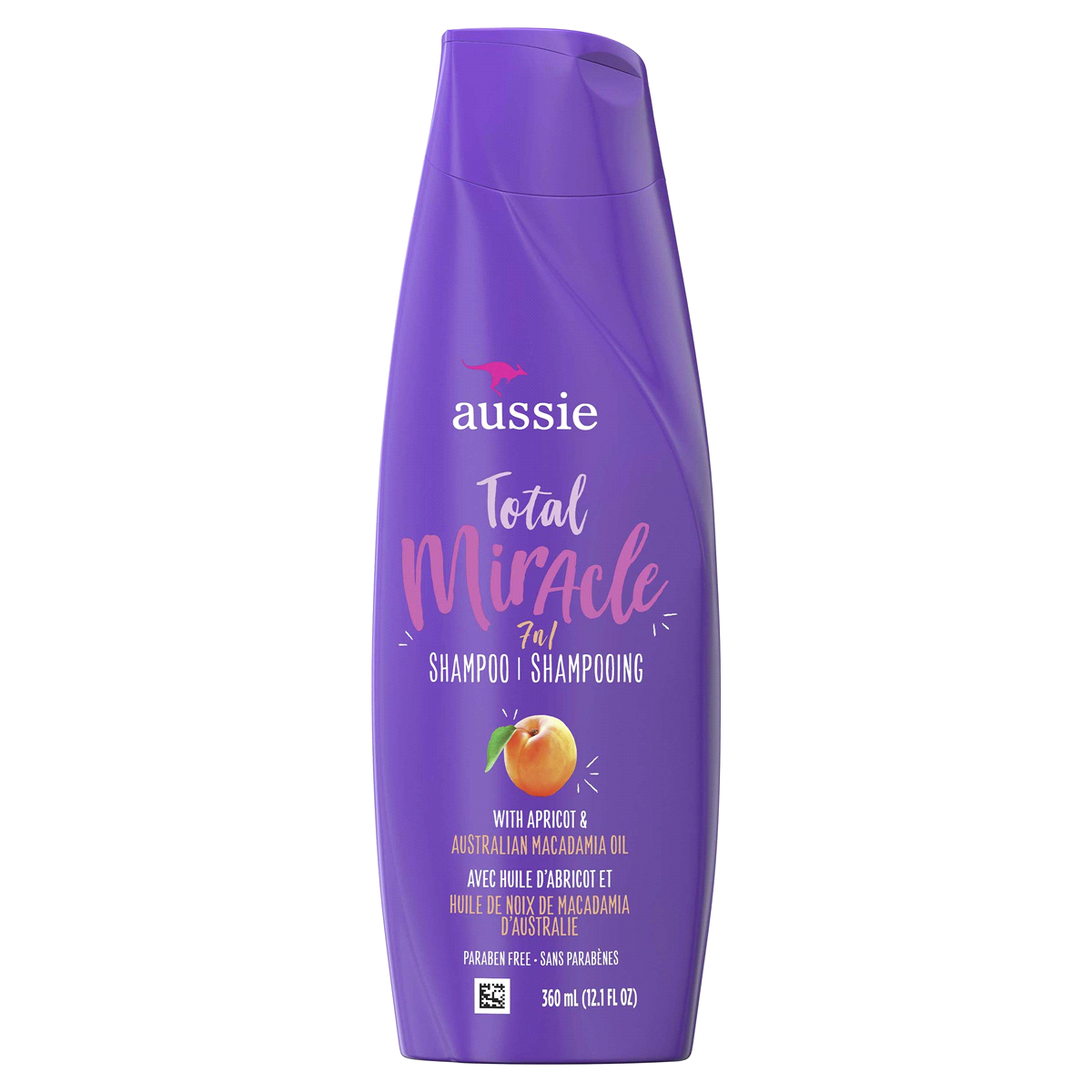 slide 1 of 3, Aussie Total Miracle 7n1 Shampoo, 12.1 fl oz