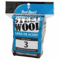 Red Devil Professional Steel Wool Pads - 8 count