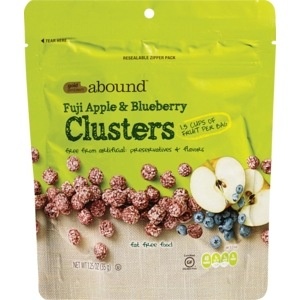 slide 1 of 1, CVS Gold Emblem Abound Fuji Apple & Blueberry Clusters, 1.25 oz