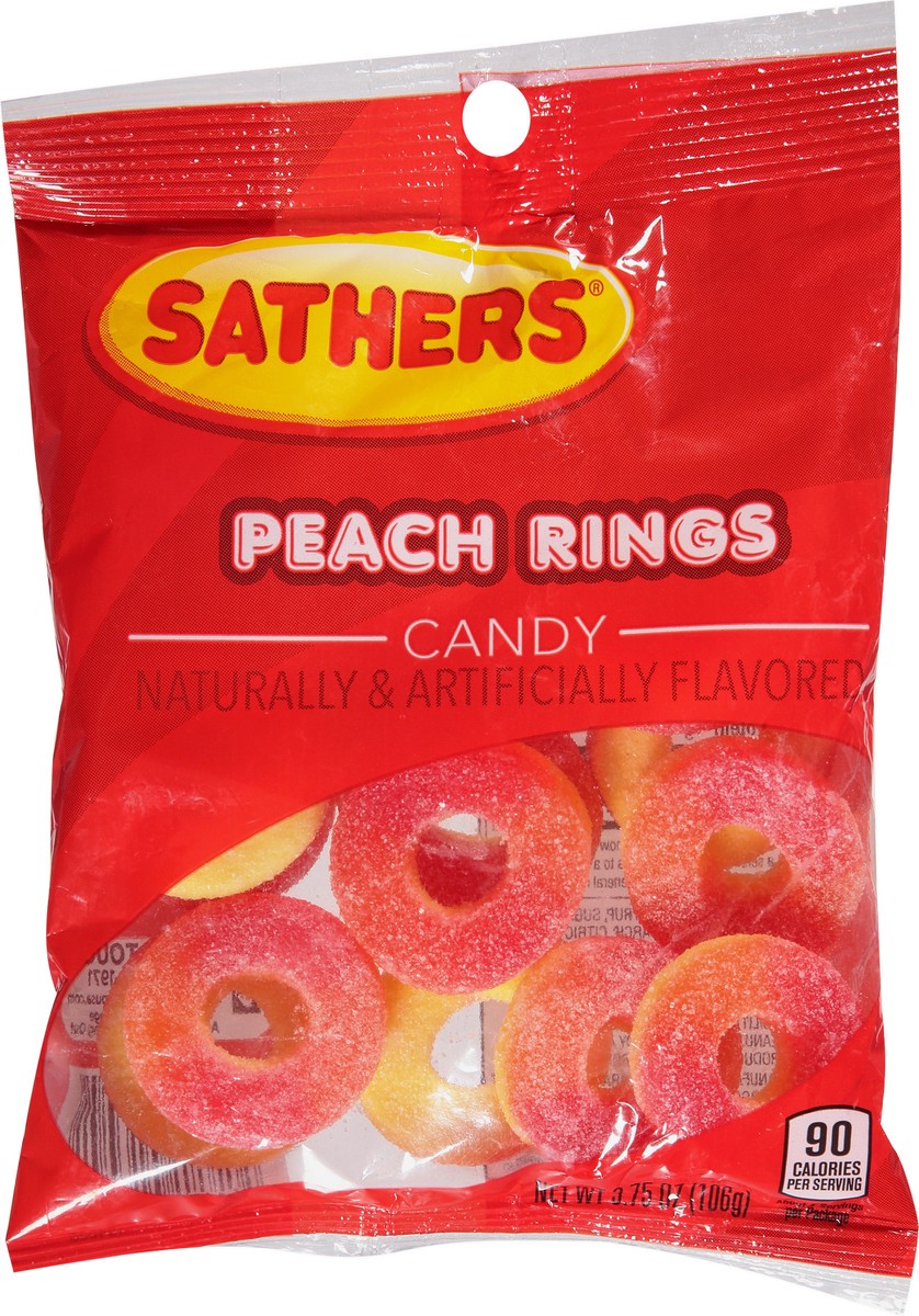 slide 6 of 9, SATHERS 06767 154035 SA Peach Ring PEG Everyday 3.75oz No PMT, 3.75 oz