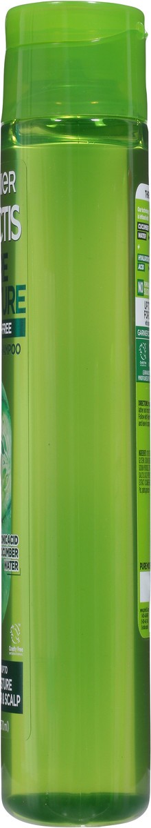 slide 8 of 9, Garnier Pure Moisture Hydrating Hyaluronic Acid + Cucumber Water Shampoo 12.5 fl oz, 12.5 fl oz