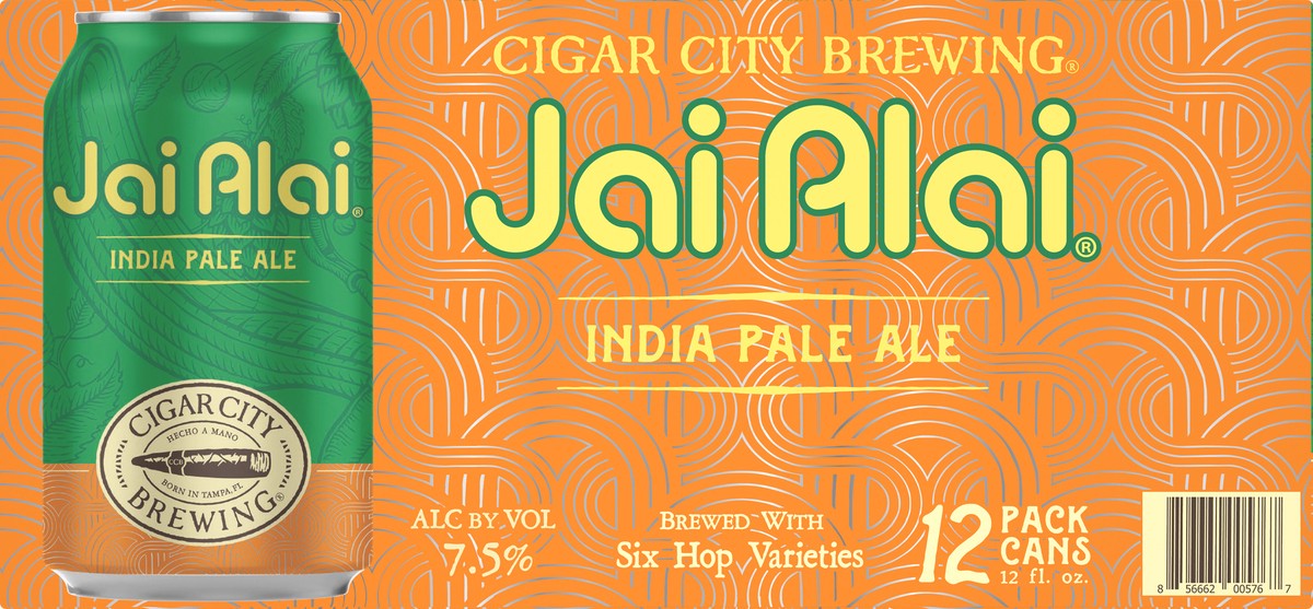 slide 7 of 7, Cigar City Jai Alai IPA 12 Pack 12 fl oz Can, 12 oz