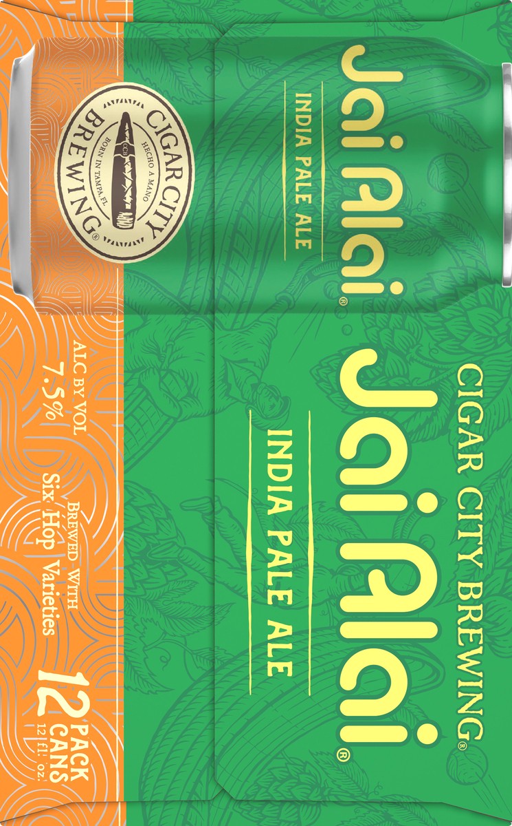 slide 5 of 7, Cigar City Jai Alai IPA 12 Pack 12 fl oz Can, 12 oz