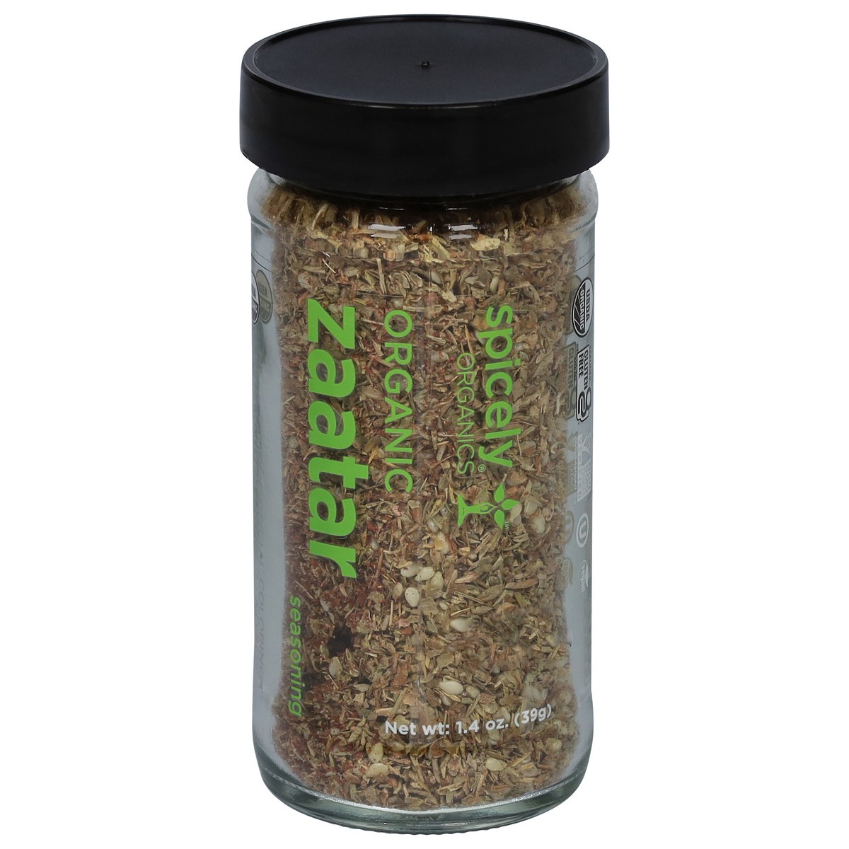 slide 2 of 9, Spicely Organic Spices Seasoning Zaatar Jar, 1.4 oz