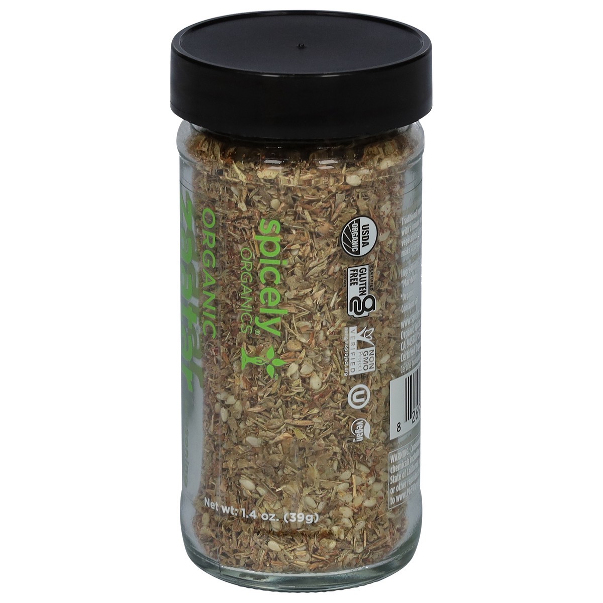 slide 8 of 9, Spicely Organic Spices Seasoning Zaatar Jar, 1.4 oz