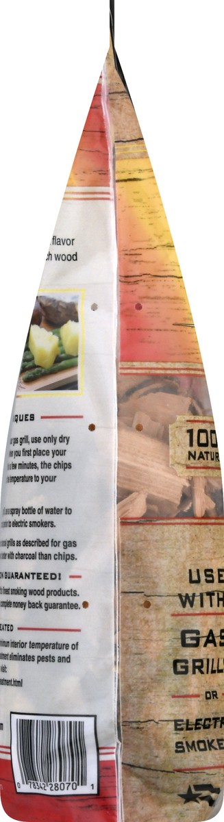 slide 8 of 10, Western Peach BBQ Smoking Chips 1 ea, 180 cu in