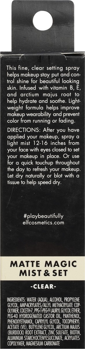 slide 7 of 12, e.l.f. Matte Magic Mist & Set, Small, 2 fl oz