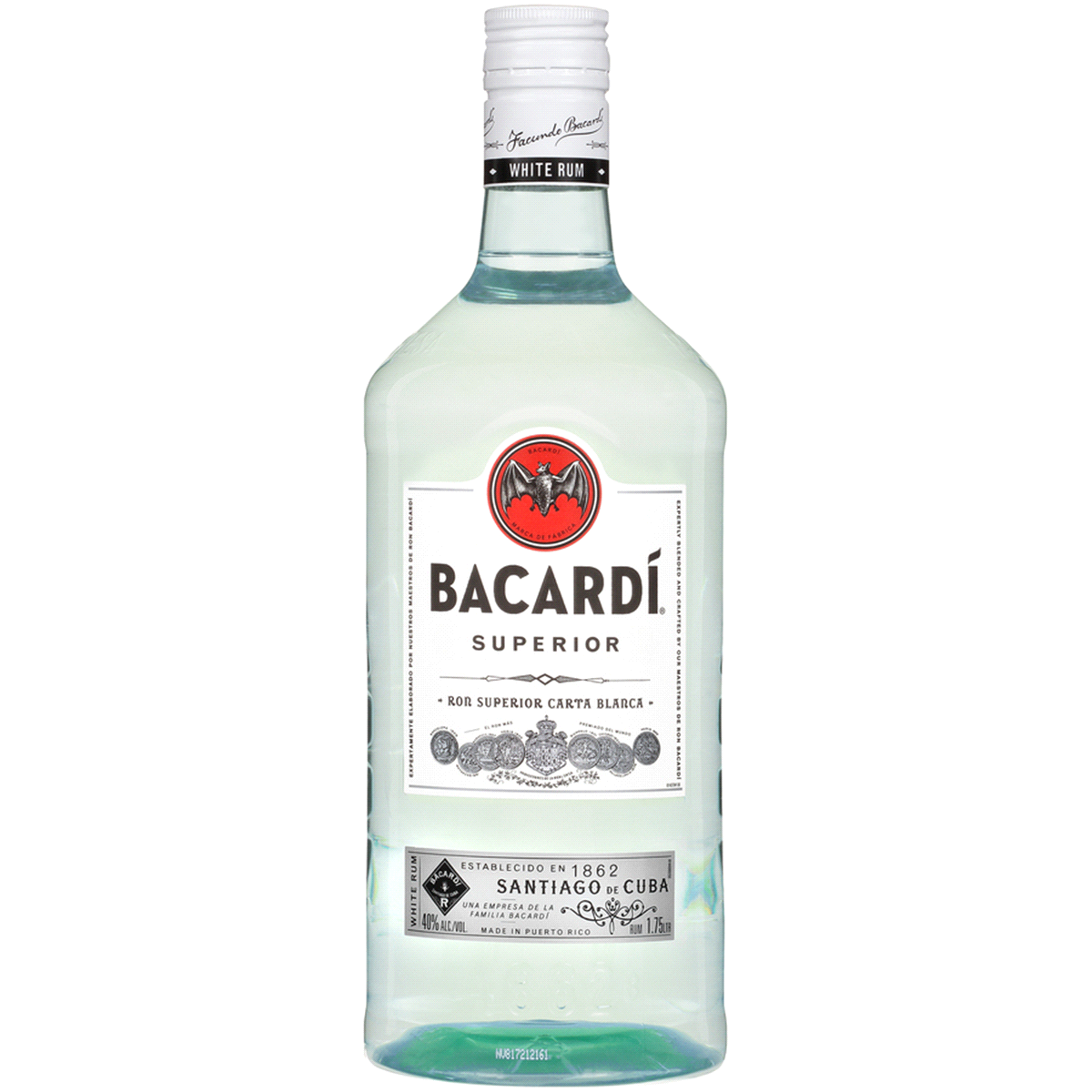 slide 1 of 1, Bacardi Superior Rum, 1.75 liter