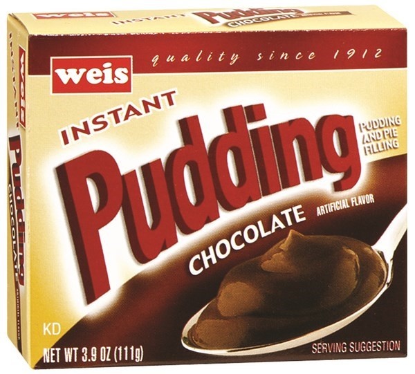 slide 1 of 1, Weis Quality Chocolate Instant Pudding & Pie Filling, 3.9 oz