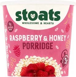 Stoats Raspberry & Honey Porridge