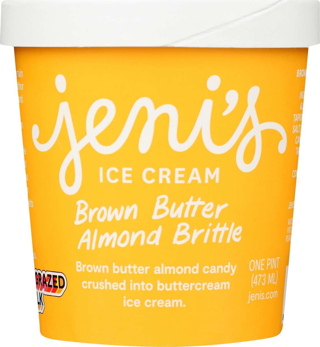 slide 1 of 21, Jeni's Brown Butter Almond Brittle Ice Cream 1 pt, 1 pint