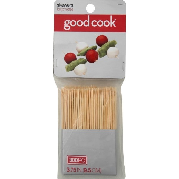 slide 1 of 1, Good Cook Skewers Bamboo, 300 ct