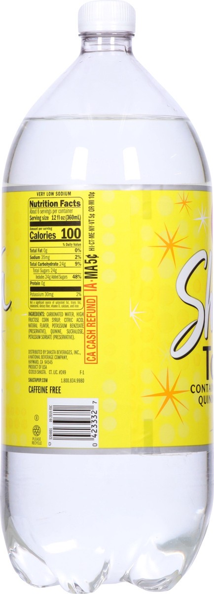 slide 4 of 13, Shasta Tonic Water - 67.6 fl oz, 67.6 fl oz