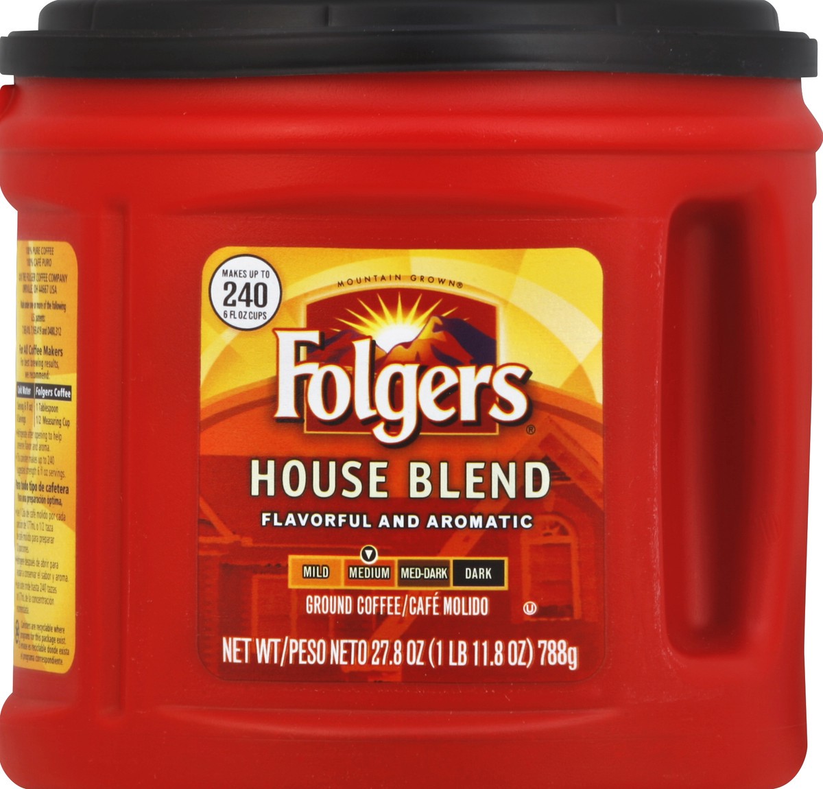 slide 2 of 3, Folgers Coffee - 27.8 oz, 27.8 oz