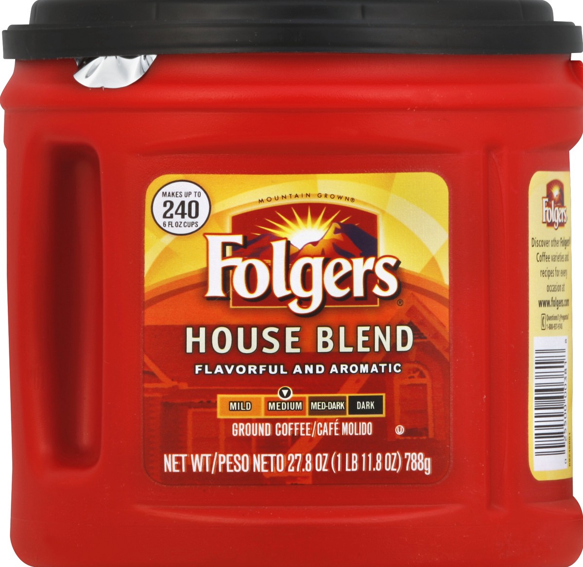 slide 3 of 3, Folgers Coffee - 27.8 oz, 27.8 oz