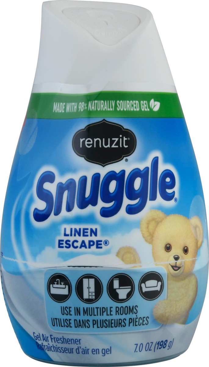 slide 8 of 9, Renuzit Snuggle Linen Escape Gel Air Freshener 7.0 oz, 7 oz