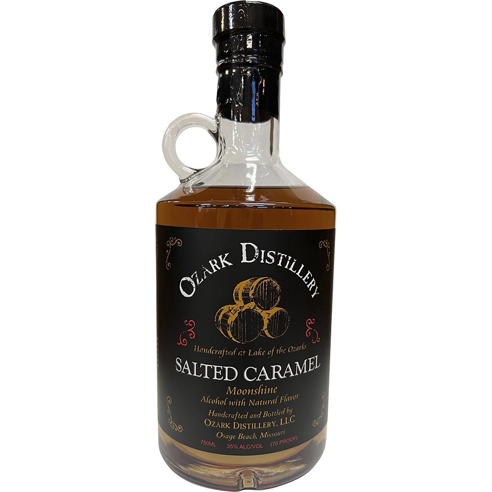 slide 1 of 1, Ozark Distillery Ozark Salted Caramel Moonshine, 750 ml