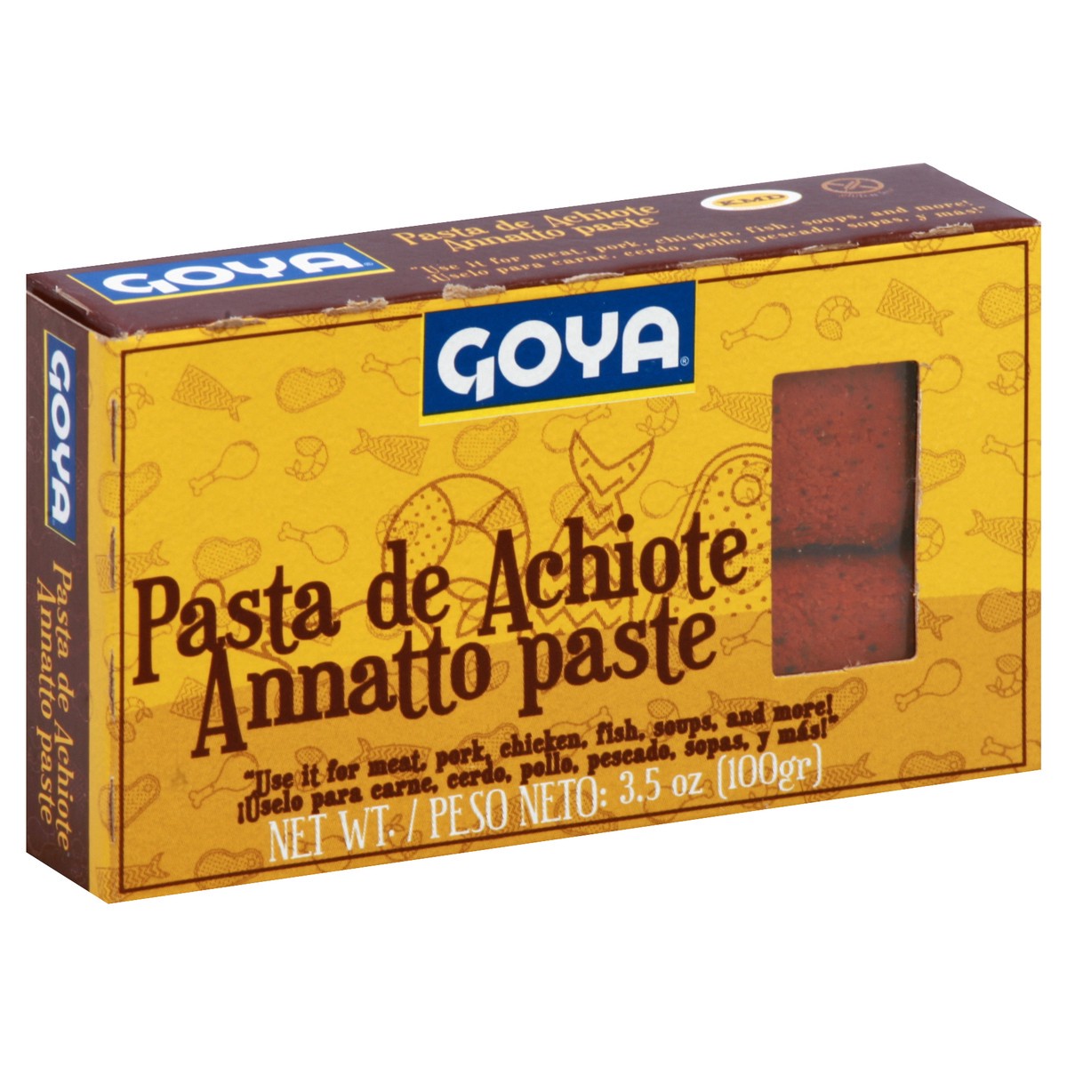 slide 5 of 10, Goya Pasta De Adobo De Achiote, 3.5 oz