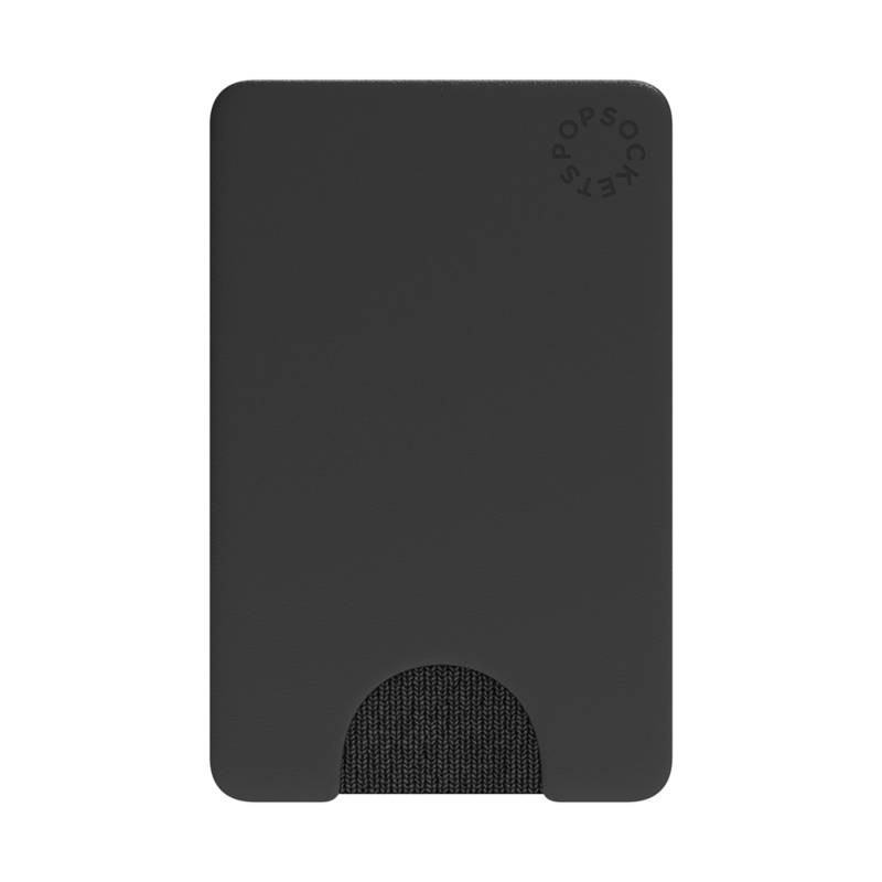 slide 1 of 4, PopSockets Cell Phone Popwallet - Black, 1 ct