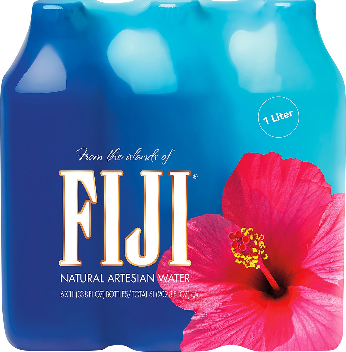 slide 1 of 3, Fiji Natural Artesian Water - 6 ct, 6 ct