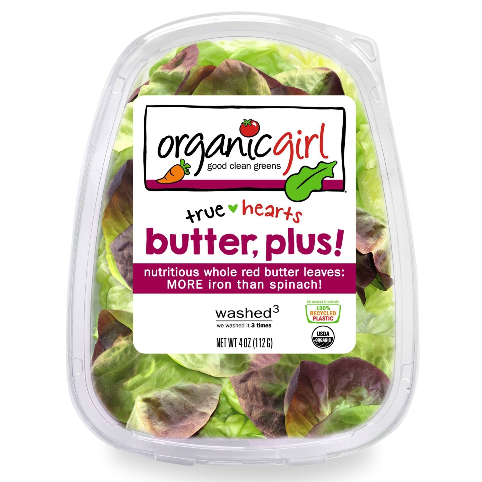 slide 1 of 4, Organic Girl Butter Plus! 5 oz, 5 oz