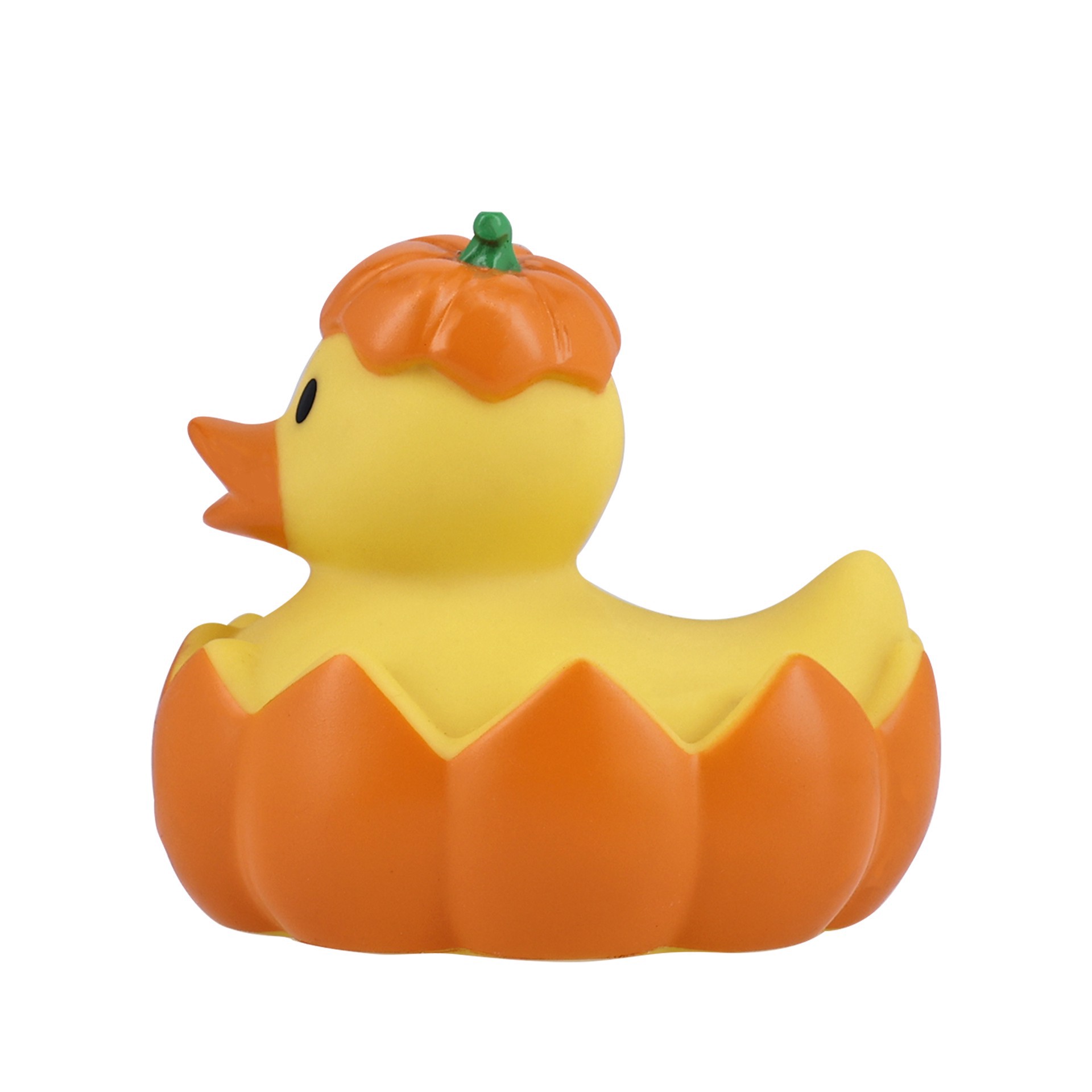slide 3 of 3, 3.75" Jack-O'-Lantern Rubber Duck By Creatology, 3.6 in x 3 in x 3.85 in