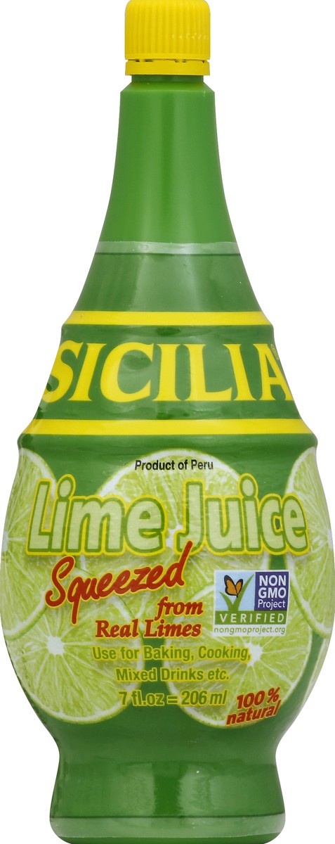 slide 2 of 2, Sicilia Lime Juice - 7 oz, 7 oz