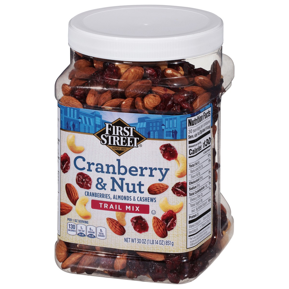 slide 8 of 13, First Street Fruit And Nut Mix - 30 oz, 30 oz