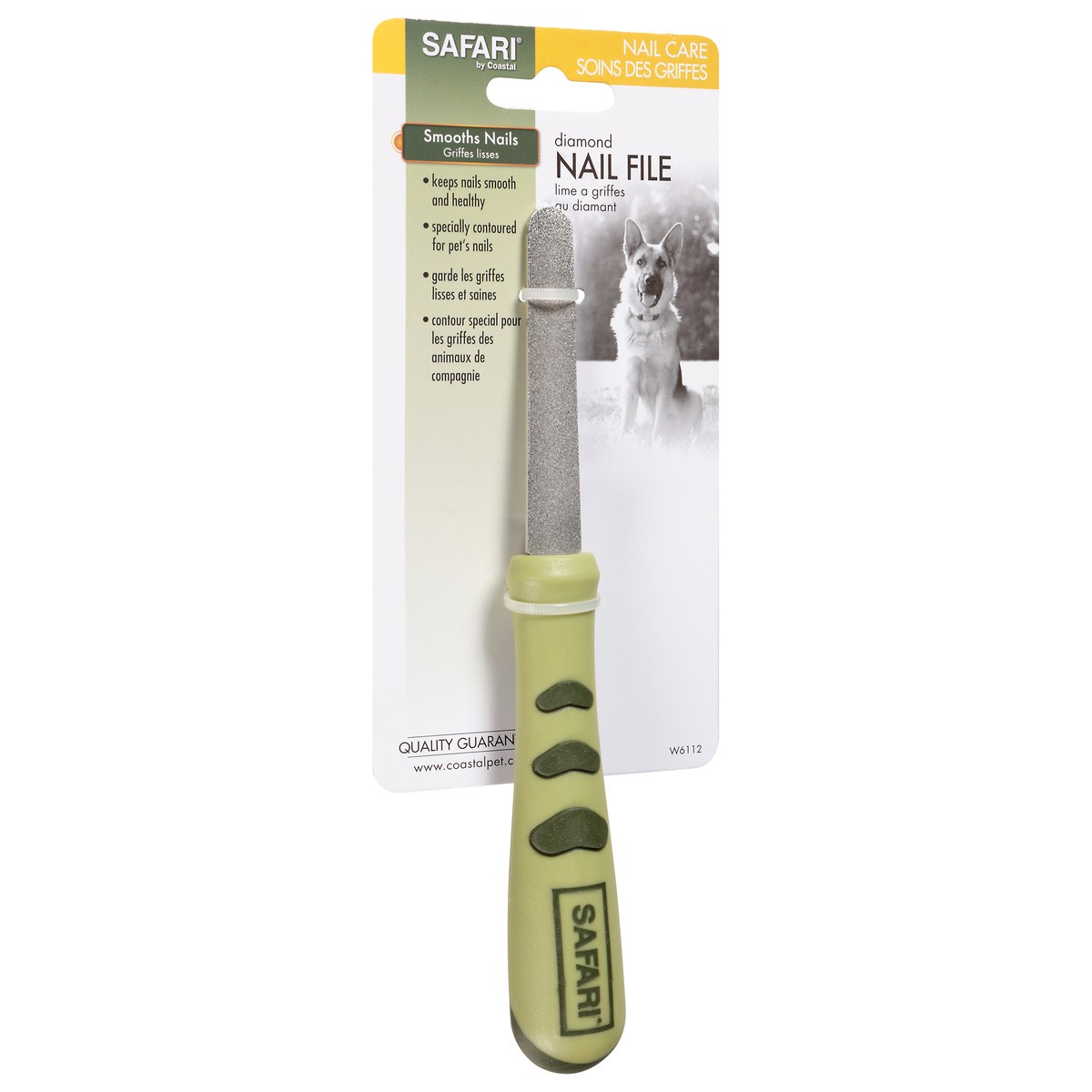 slide 7 of 12, Safari by Coastal Dog Diamond Nail File, No Color, One Size (9.25" L), 1 ct