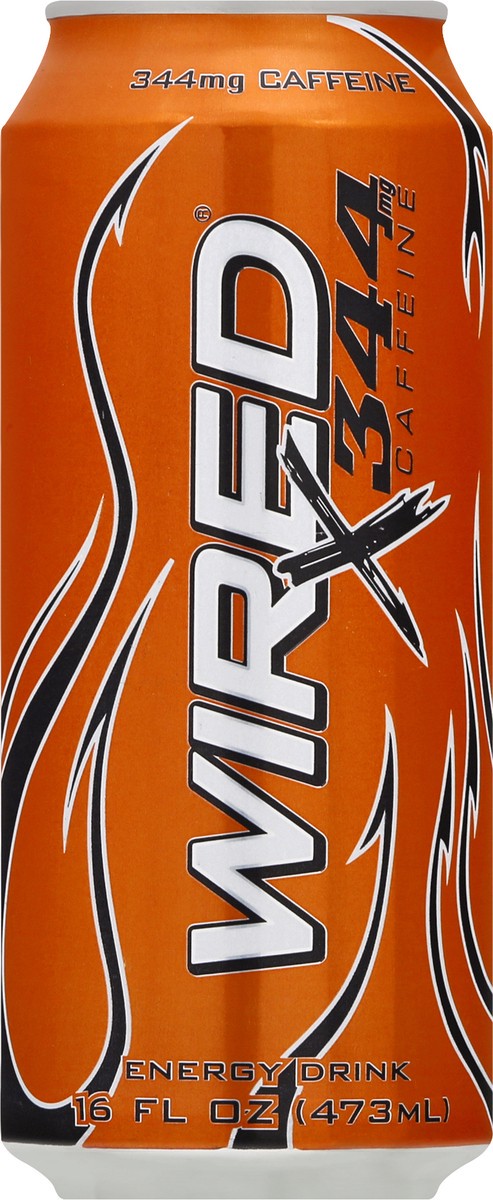 slide 2 of 13, Wired X-344 Energy Drink - 16 oz, 16 fl oz