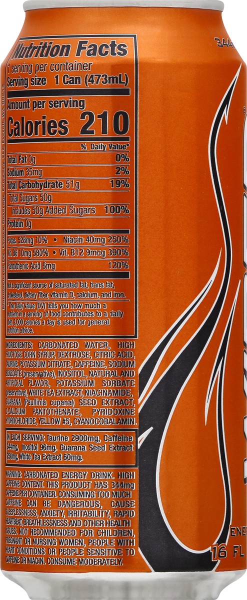 slide 11 of 13, Wired X-344 Energy Drink - 16 oz, 16 fl oz