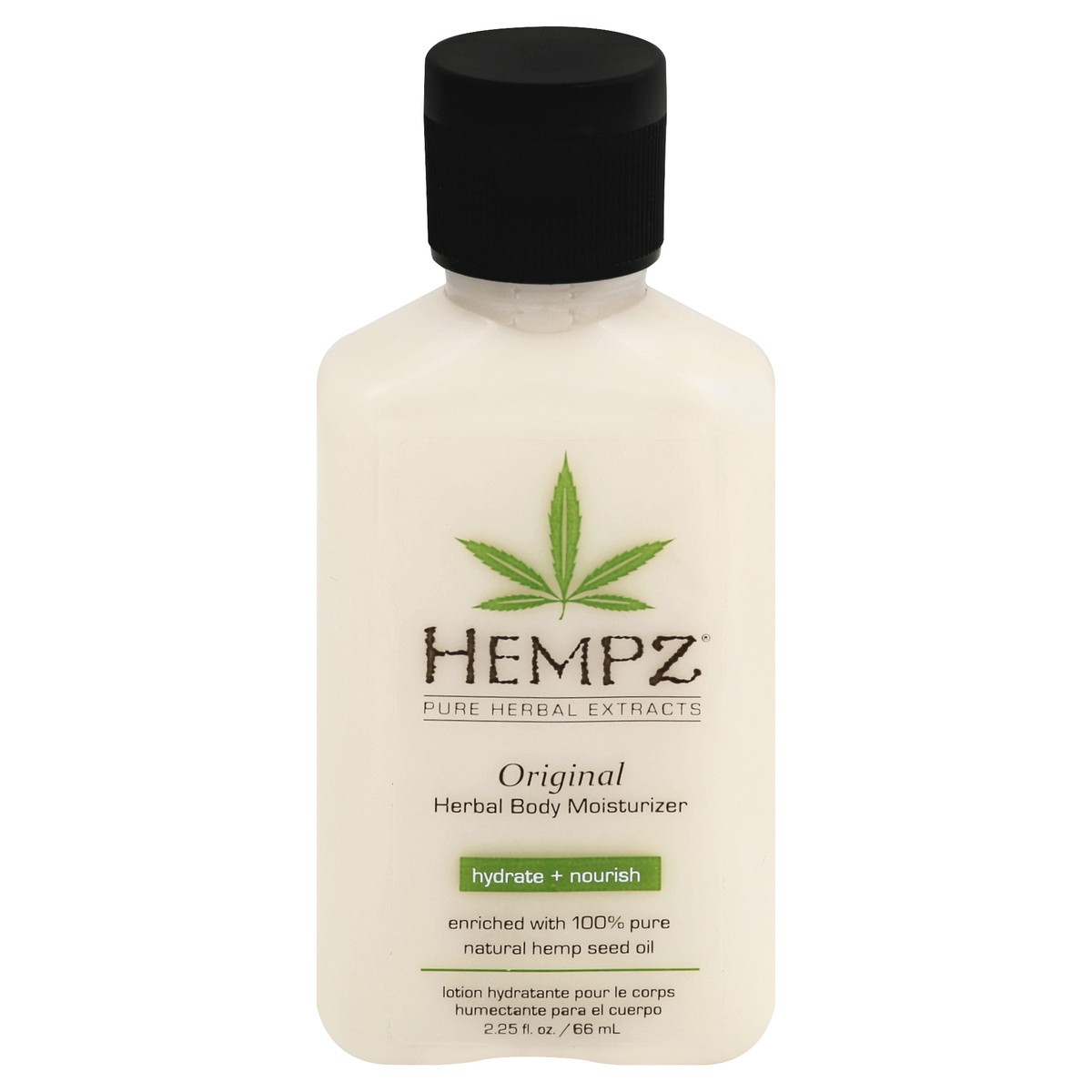 slide 7 of 10, Hempz Original Herbal Body Moisturizer Travel Size, 2.25 fl oz