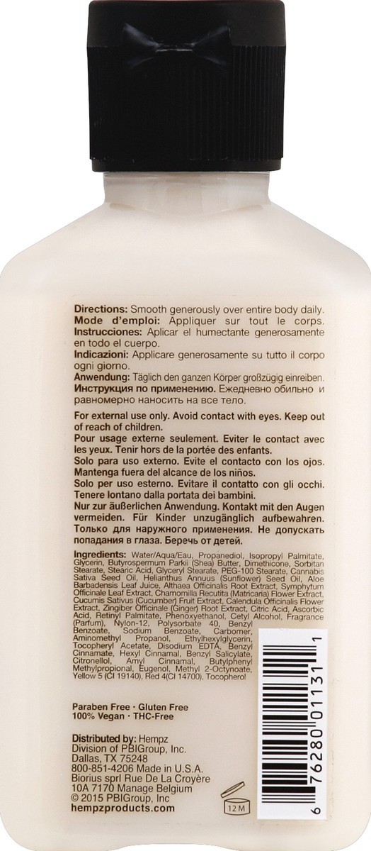 slide 9 of 10, Hempz Original Herbal Body Moisturizer Travel Size, 2.25 fl oz