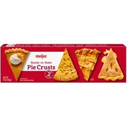 Meijer Ready-to-Bake Pie Crusts