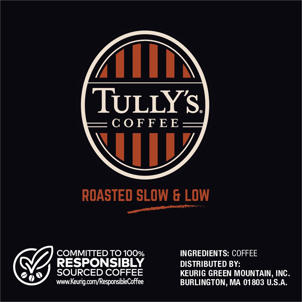 slide 5 of 10, Tully's Coffee Hawaiian Blend Keurig Single-Serve K-Cup Pods, Medium Roast- 10 ct, 10 ct