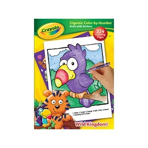 slide 1 of 1, Bendon Publishing Bendon Number Gigantic Crayola Color Activity Book, 1 ct