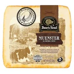 Boar's Head Muenster Cheese Fresh Sliced Deli Cheese